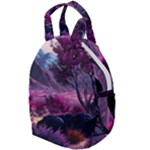 Landscape Landscape Painting Purple Purple Trees Travel Backpacks