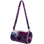 Landscape Landscape Painting Purple Purple Trees Mini Cylinder Bag