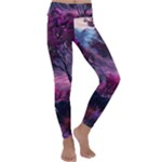 Landscape Landscape Painting Purple Purple Trees Kids  Lightweight Velour Classic Yoga Leggings