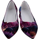 Landscape Landscape Painting Purple Purple Trees Women s Block Heels 