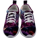 Landscape Landscape Painting Purple Purple Trees Kids Athletic Shoes