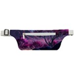 Landscape Landscape Painting Purple Purple Trees Active Waist Bag