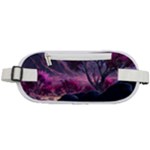 Landscape Landscape Painting Purple Purple Trees Rounded Waist Pouch