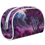 Landscape Landscape Painting Purple Purple Trees Make Up Case (Large)