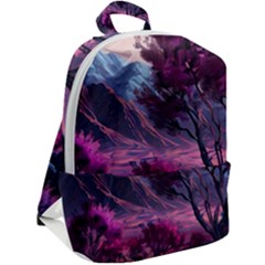 Zip Up Backpack 