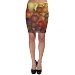 Flower Flora Decoration Pattern Drawing Floral Bodycon Skirt