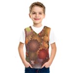 Flower Flora Decoration Pattern Drawing Floral Kids  Basketball Tank Top