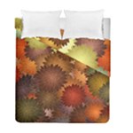 Flower Flora Decoration Pattern Drawing Floral Duvet Cover Double Side (Full/ Double Size)