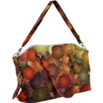 Flower Flora Decoration Pattern Drawing Floral Canvas Crossbody Bag