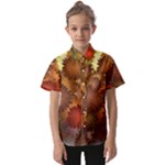 Flower Flora Decoration Pattern Drawing Floral Kids  Short Sleeve Shirt