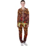 Flower Flora Decoration Pattern Drawing Floral Casual Jacket and Pants Set