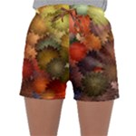 Flower Flora Decoration Pattern Drawing Floral Sleepwear Shorts