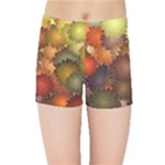 Flower Flora Decoration Pattern Drawing Floral Kids  Sports Shorts