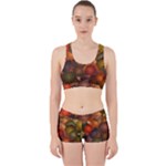 Flower Flora Decoration Pattern Drawing Floral Work It Out Gym Set