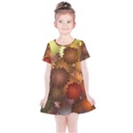 Flower Flora Decoration Pattern Drawing Floral Kids  Simple Cotton Dress