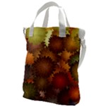 Flower Flora Decoration Pattern Drawing Floral Canvas Messenger Bag