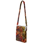 Flower Flora Decoration Pattern Drawing Floral Multi Function Travel Bag