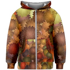 Kids  Zipper Hoodie Without Drawstring 