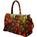 Flower Flora Decoration Pattern Drawing Floral Duffel Travel Bag