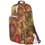 Flower Flora Decoration Pattern Drawing Floral Double Compartment Backpack