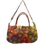 Flower Flora Decoration Pattern Drawing Floral Removal Strap Handbag