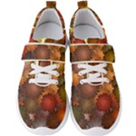 Flower Flora Decoration Pattern Drawing Floral Men s Velcro Strap Shoes