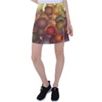 Flower Flora Decoration Pattern Drawing Floral Tennis Skirt