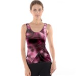 Flower Flora Decoration Pattern Drawing Leaves Tank Top
