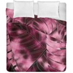 Flower Flora Decoration Pattern Drawing Leaves Duvet Cover Double Side (California King Size)