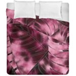 Flower Flora Decoration Pattern Drawing Leaves Duvet Cover Double Side (California King Size)