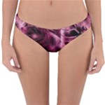 Flower Flora Decoration Pattern Drawing Leaves Reversible Hipster Bikini Bottoms