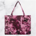 Flower Flora Decoration Pattern Drawing Leaves Medium Tote Bag