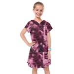 Flower Flora Decoration Pattern Drawing Leaves Kids  Drop Waist Dress