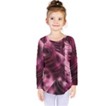 Flower Flora Decoration Pattern Drawing Leaves Kids  Long Sleeve Tee