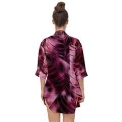 Open Front Chiffon Kimono 