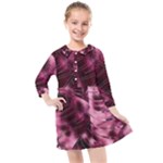 Flower Flora Decoration Pattern Drawing Leaves Kids  Quarter Sleeve Shirt Dress