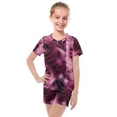 Kids  Mesh T-Shirt and Shorts Set 