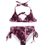 Flower Flora Decoration Pattern Drawing Leaves Kids  Classic Bikini Set