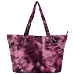 Flower Flora Decoration Pattern Drawing Leaves Full Print Shoulder Bag