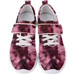 Flower Flora Decoration Pattern Drawing Leaves Men s Velcro Strap Shoes