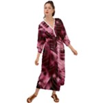 Flower Flora Decoration Pattern Drawing Leaves Grecian Style  Maxi Dress