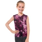 Flower Flora Decoration Pattern Drawing Leaves Kids  Mesh Tank Top