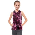 Flower Flora Decoration Pattern Drawing Leaves Kids  Sleeveless Hoodie