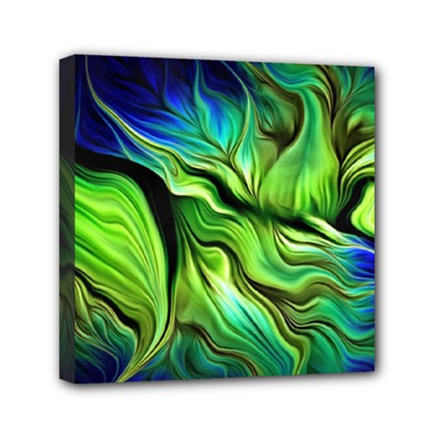Fractal Art Pattern Abstract Fantasy Digital Mini Canvas 6  x 6  (Stretched) from ArtsNow.com
