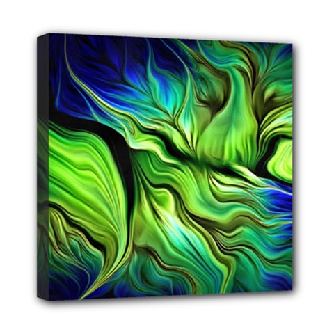 Fractal Art Pattern Abstract Fantasy Digital Mini Canvas 8  x 8  (Stretched) from ArtsNow.com