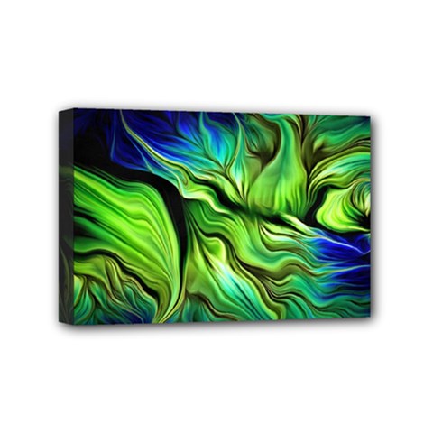 Fractal Art Pattern Abstract Fantasy Digital Mini Canvas 6  x 4  (Stretched) from ArtsNow.com