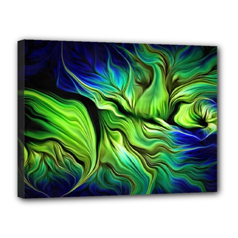 Fractal Art Pattern Abstract Fantasy Digital Canvas 16  x 12  (Stretched) from ArtsNow.com