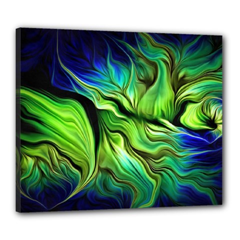 Fractal Art Pattern Abstract Fantasy Digital Canvas 24  x 20  (Stretched) from ArtsNow.com