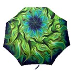 Fractal Art Pattern Abstract Fantasy Digital Folding Umbrellas