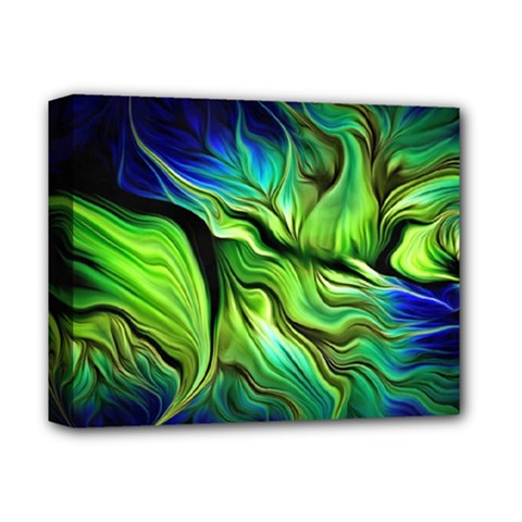 Fractal Art Pattern Abstract Fantasy Digital Deluxe Canvas 14  x 11  (Stretched) from ArtsNow.com